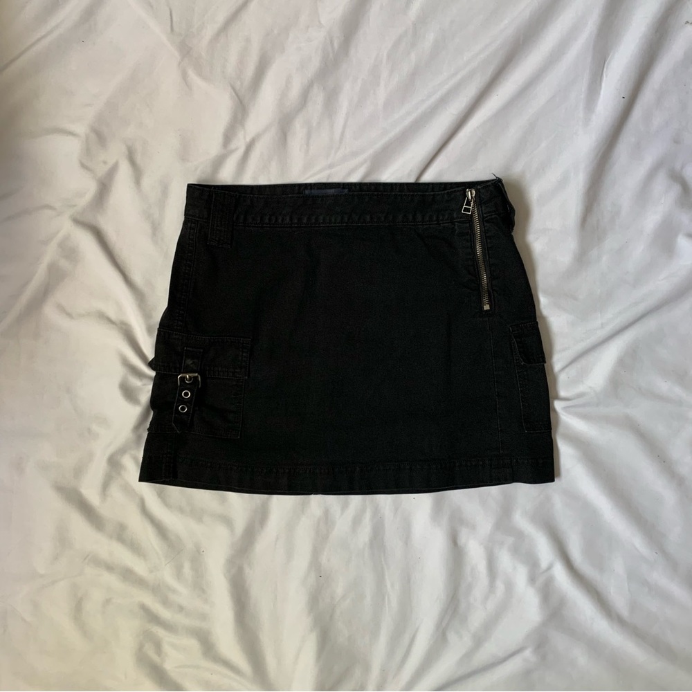 Vintage Cargo Mini Skirt